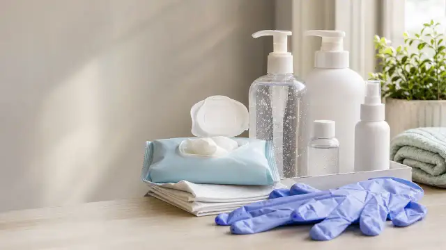Desinfektion & Handschuhe